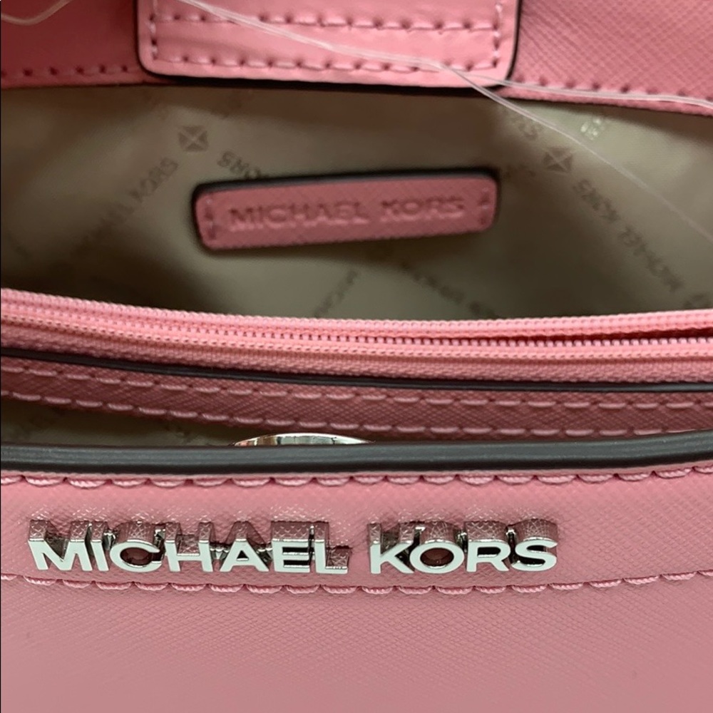 MICHAEL KORS RAYNE SM CROSSBODY CARNATION - Picture 12 of 16